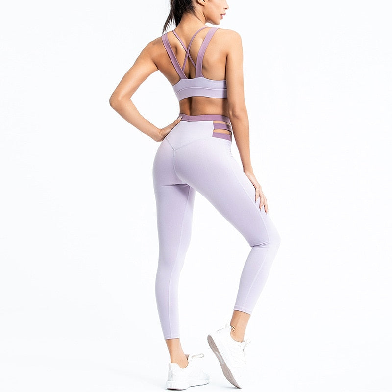 2020 Cross-Border Yoga Suit Set - Quick-Dry Activewear